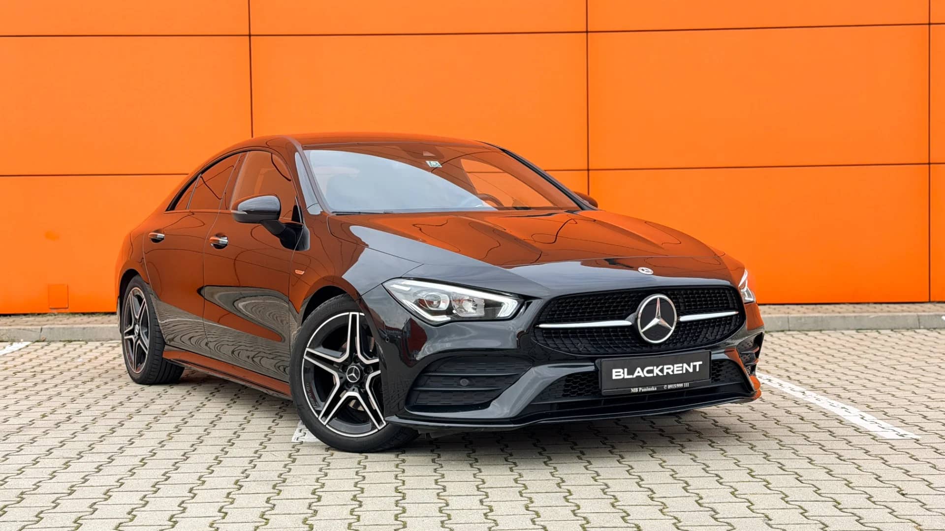 Mercedes-Benz CLA 2022 - Kliknutím zobrazíte detail vozidla Mercedes-Benz CLA 2022 petrol - Náhľad prémiového vozidla v BlackRent autopožičovni na Slovensku za 40,00€/deň